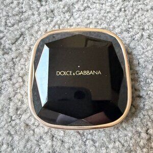 Dolce & Gabbana Gold & Black Diamond Compact Mirror